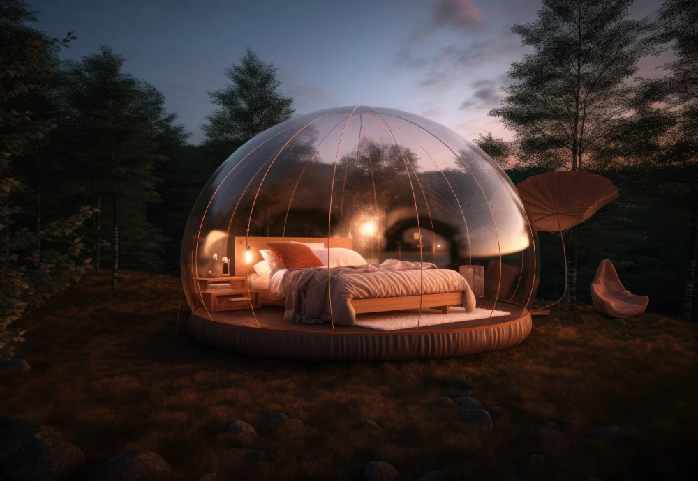 luxury bubble tent