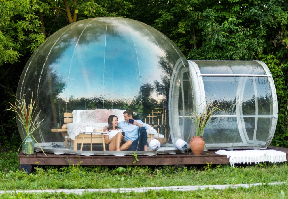 inflatable bubble tent review